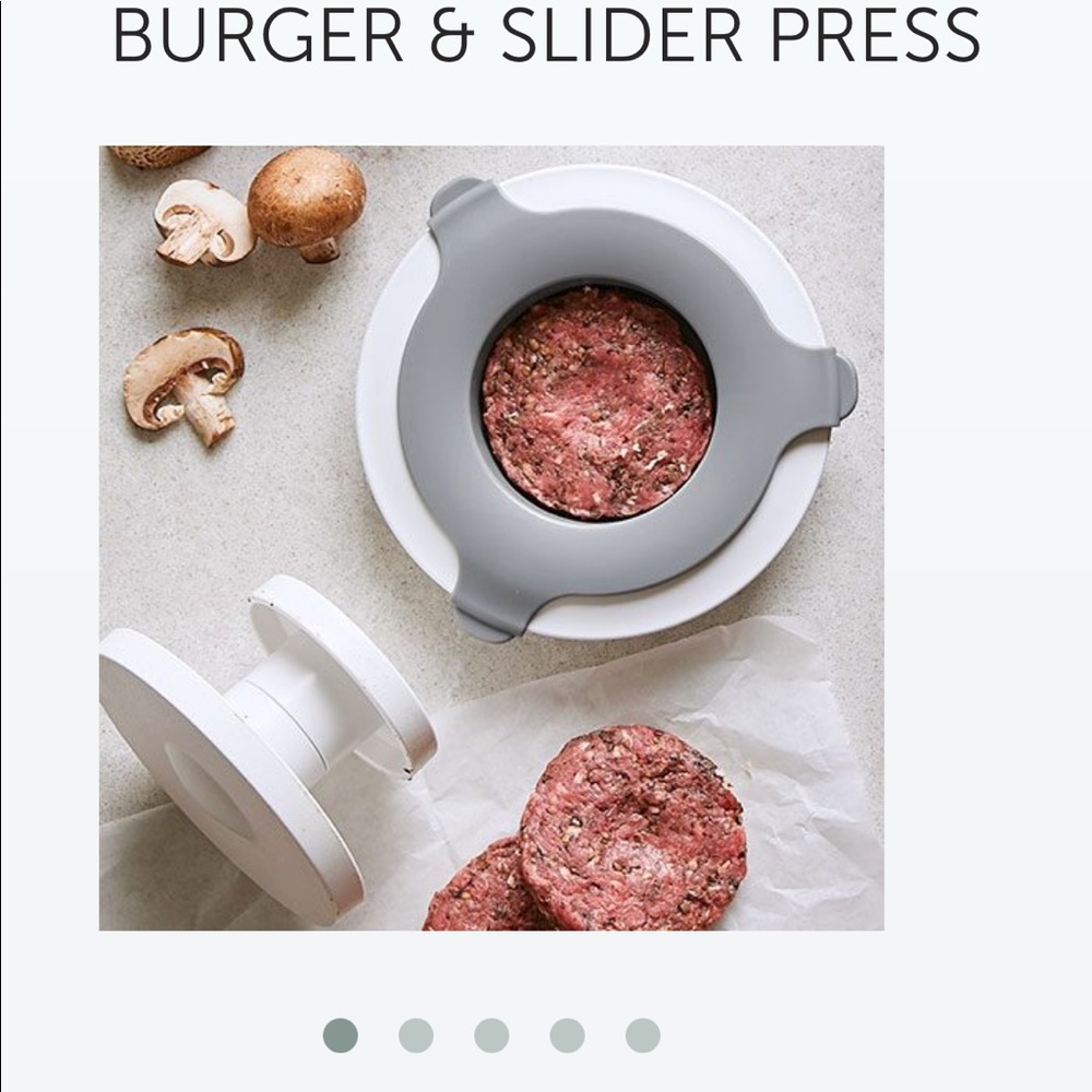 Pampered Chef burger & slider press